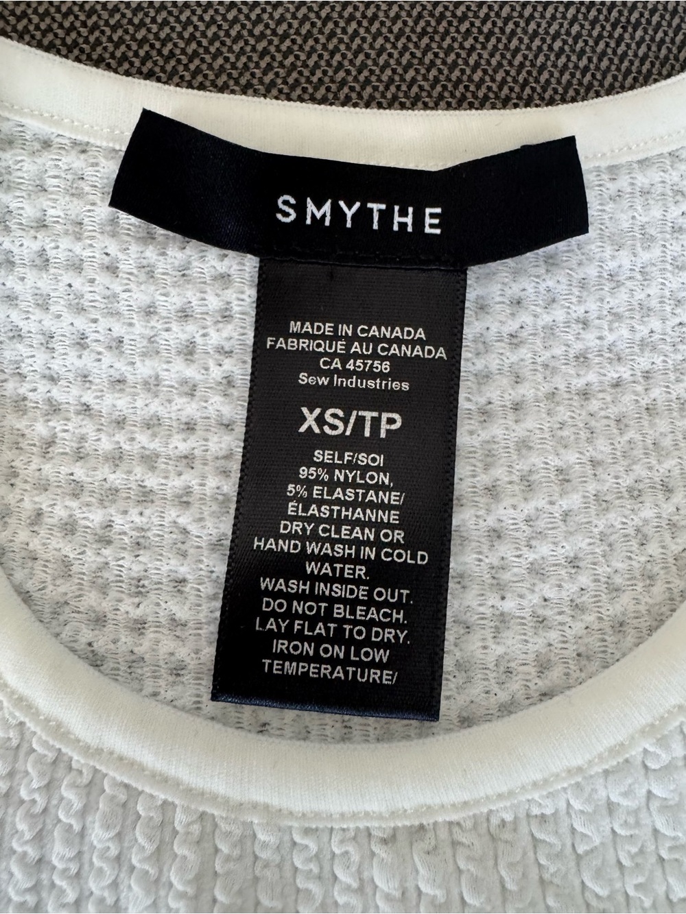 Smythe White Muscle Rib Tank - Picture 5 of 7